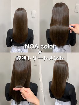 セレスト 福岡天神店(CELESTE) ＊美髪イノアカラー×透明感カラー×酸熱トリートメント＊