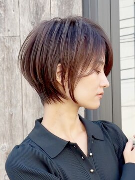 グランド(GRAND) ショートボブ髪型30代40代50代前髪あり前髪無し面長丸顔【西村ss