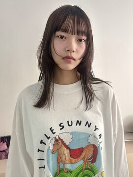 プーネ(puune) 顔周りカットでイメチェンロング