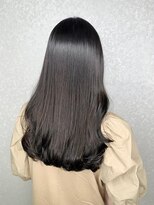 美容室 ハルミ ヘア リゾート 川口店(Harumi Hair Resort)&nbsp;前髪/アンブレラカラー/こなれミディ/イメチェン/ウェーブパーマ