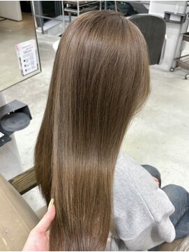 ヘアー アイス 御器所本店(HAIR ICI) ブリーチなしダブルカラー♪♪春カラー大人ベージュ・ブラウン