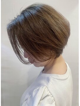 ロッカ ヘアーイノベーション(rocca hair innovation) 大人の抜け感ショートボブ ［稲毛/髪質改善］