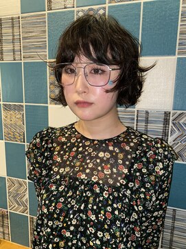 ナビッジ(NABIGE) 無造作なボブパーマ