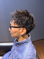 ビーダンディー(Bee dandy)&nbsp;ビジネスツーブロック アップバング 束感スパイキーショート