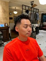 ルドローブラントオオサカ(LUDLOW BLUNT Osaka) 【LUDLOW BLUNT】フェードカット バーバーヘア 好印象