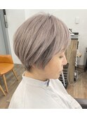 ミセスショートレイヤー白髪染め白髪ぼかしカラー40代50代60代♪