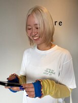 スーリール 西大分店(Sourire) sourire西大分/ブロンドヘア