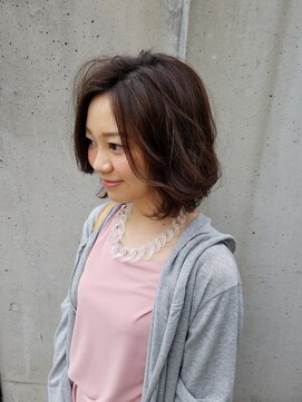 ザナドゥ 甲子園(Xanadu) ボブ×モーブカラー