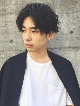 ベル 表参道店(Belle) メンズ　センターパート　ツーブロック　〔Belle表参道〕