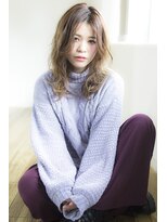 アコロン(acoron)&nbsp;小顔カット×ブランジュ×グラデーションカラー