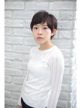 エルサフィロ ヨドヤバシ(el zafiro yodoyabashi) 【el zafiro yodoyabashi】大人女子軽やかショートスタイル