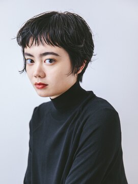 オト(Oto) くせ毛風黒髪ショート