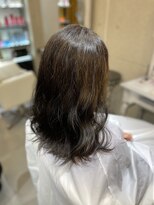 カラリア(COLORIA)&nbsp;【イルミナカラー☆】スピアグレージュ×ゆるふわウェーブ♪