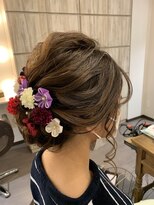 着付けヘアセット専門店 ウィズ(With) 下めアップ
