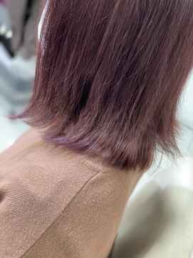トータルビューティーサロン ディーグレース(TotalBeautySalon D.Grace) 外ハネピンク
