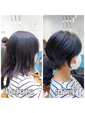 ロンド レグリーズ 立川(Lond leglise) 【山方 直也】くせ毛×多毛×くびれショート×20代30代40代