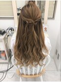 ねじりのダウンアレンジ