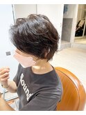 ショートボブパーマ♪