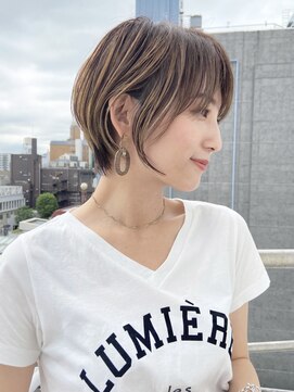 ロンド 銀座(Lond) 【春日美月】白髪ぼかしハイライト★長くオシャレを楽しむ♪