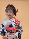 【石森】着物ヘアアレンジ
