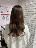 【モモカ】ふんわりパーマ×コテ巻き風パーマ