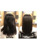 上品キレイ美艶なめらか暗髪ストレート【カミケンパセオ】