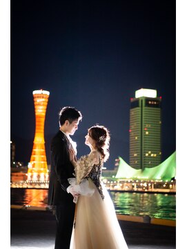 プレスト ベル 三宮 駅前店(Presto belle) 【プレストベル】洋装ロケーションプラン(ハーバー)　￥118,000-