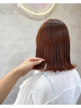 美容室 パドル(PADDLE) オレンジ