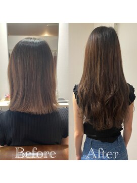 アンス 大阪梅田(ANs.) 20代30代40代シールエクステナチュラルレイヤーアッシュ