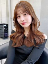 ロンドイディールバンダイ 新潟万代(Lond ideal) レイヤーカットオリーブベージュ×髪質改善ダブルカラー×新潟