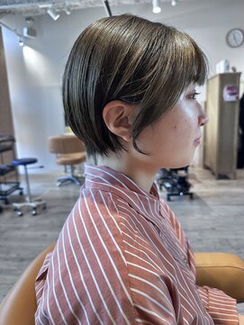 ジャストビューティ ルフレ 金沢八景店(Just Beauty Rufure) ショートボブ/コンパクトショート/愛されショート/金沢八景