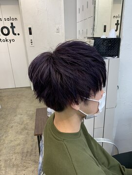 メンズ サロン ドット トウキョウ 町田店(men's salon dot. tokyo) 【小柳裕夢】ラベンダーカラー