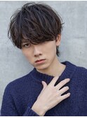【小久保style】韓国マッシュニュアンスパーマグレーベージュ