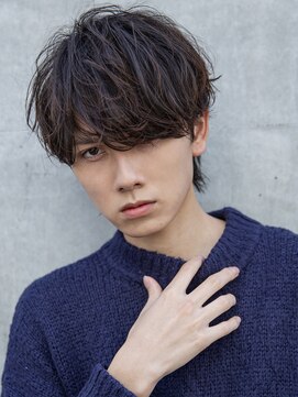 シティ(CITY) 【小久保style】韓国マッシュニュアンスパーマグレーベージュ