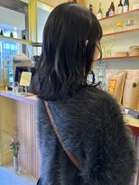 ヒントステーション(HINTSTATION)&nbsp;〈浅草 半個室〉地毛風ブルーブラック