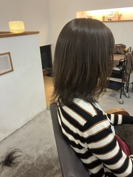 エフフォーユアヘアー 北方店(F for your hair) アッシュブラウン