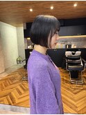 似合わせカット　シンプルボブ　髪質改善