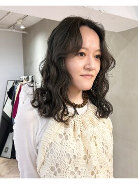 ローレン(LOREN) イメチェン/ホワイトブロンド/外ハネボブ/ワイドバング/栄名古屋
