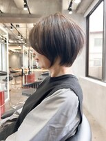 ロンド エメ 柏(Lond aimer)&nbsp;柏で１番綺麗な髪質改善ミニウルフダブルカラーショートボブ