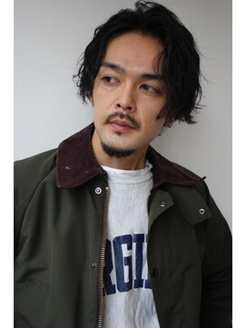 ツーダブル 豊中店(WW..) ツイストスパイラルパーマ波巻きスパイラル刈り上げマッシュ