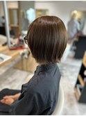 レディース20代30代40代◎卵型丸型似合わせカットショートボブ