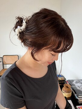 ロールアップスリーブス(ROLL UP SLEEVES) layer perm  / perm arrange