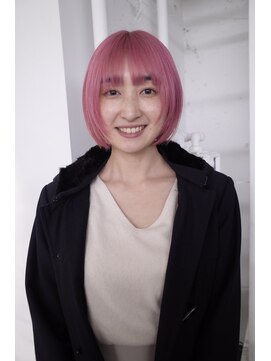 レコ 渋谷(LECO) ピンクボブ