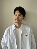 ロンドアベニール 北千住(Lond avenir)&nbsp;men's/メンズ/フェザーパーマ/ニュアンス/ブルーブラック