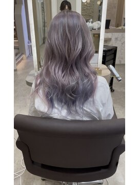 アンク クロス 池袋北口店(ANKHCROSS) 《アンククロス岩本》デザインカラー ブリーチカラー