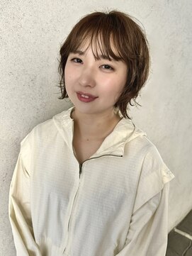 ストア(STORE) くしゅっとパーマ × コンパクトボブ