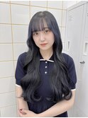 【Girland】ブルーブラック♪韓国風/レイヤーカット