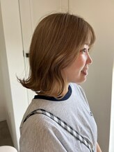 ウカ(uka) 切りっぱなしボブ