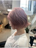 パールピンク/ケアブリーチ/ブリーチ/表参道/原宿