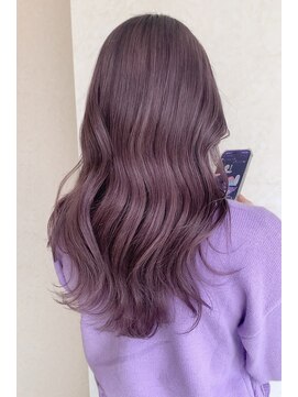 ラグーン(LAGOON) ラベンダーミルクティーベージュ/バレイヤージュ/ケアブリーチ